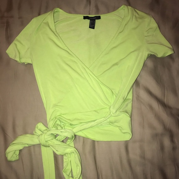 Wrap crop top - Picture 3 of 4